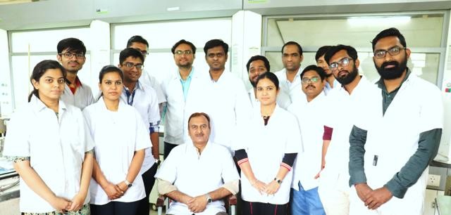 Prof. Yadav with his research team