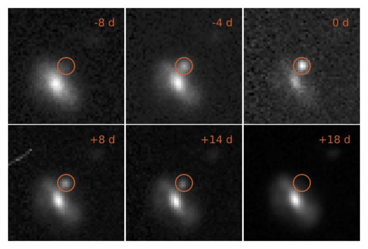 Astronomers find 72 bright and fast explosions