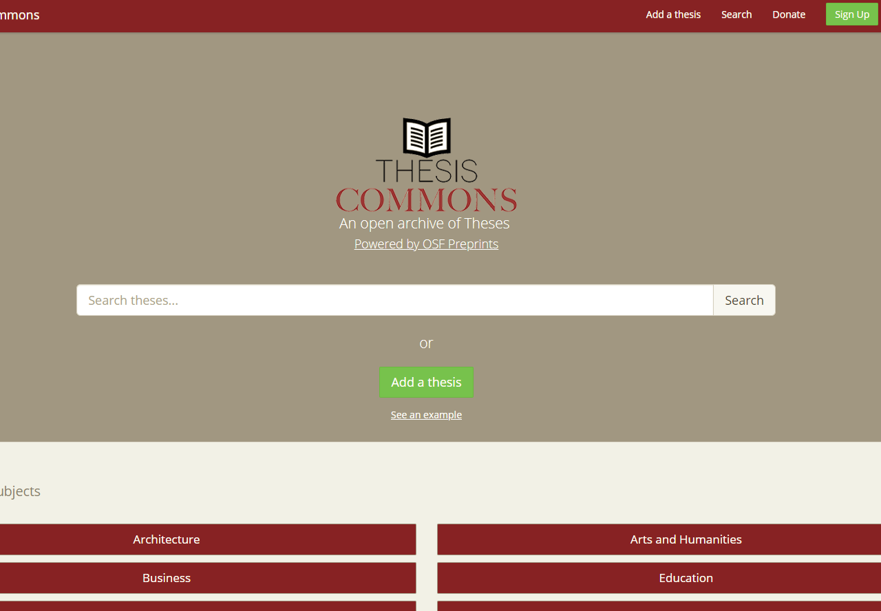 Thesis-Commons