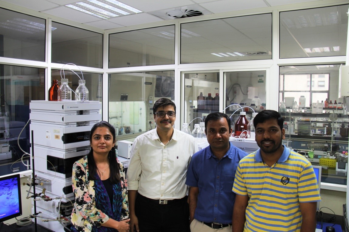 Drs. Neetu Kalra, Vishal Rai, Sanjeev Shukla, Maheshwer reddy Chilamari (Left to Right)