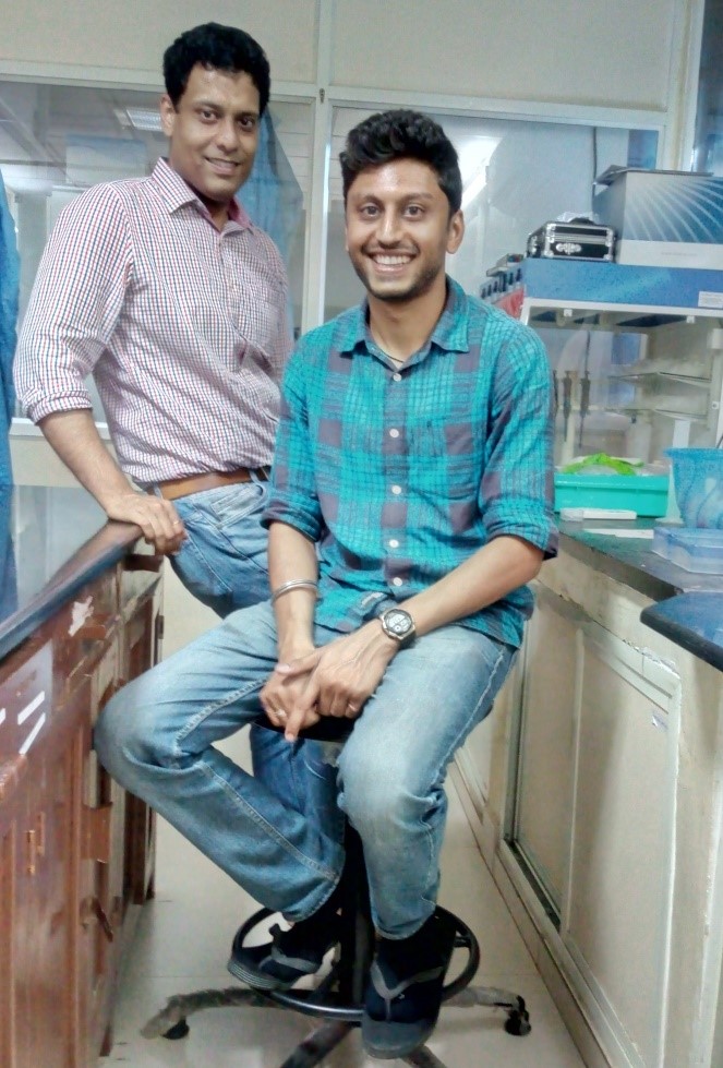 Kaushik Chatterjee and Sumit Bahl (Left to Right)