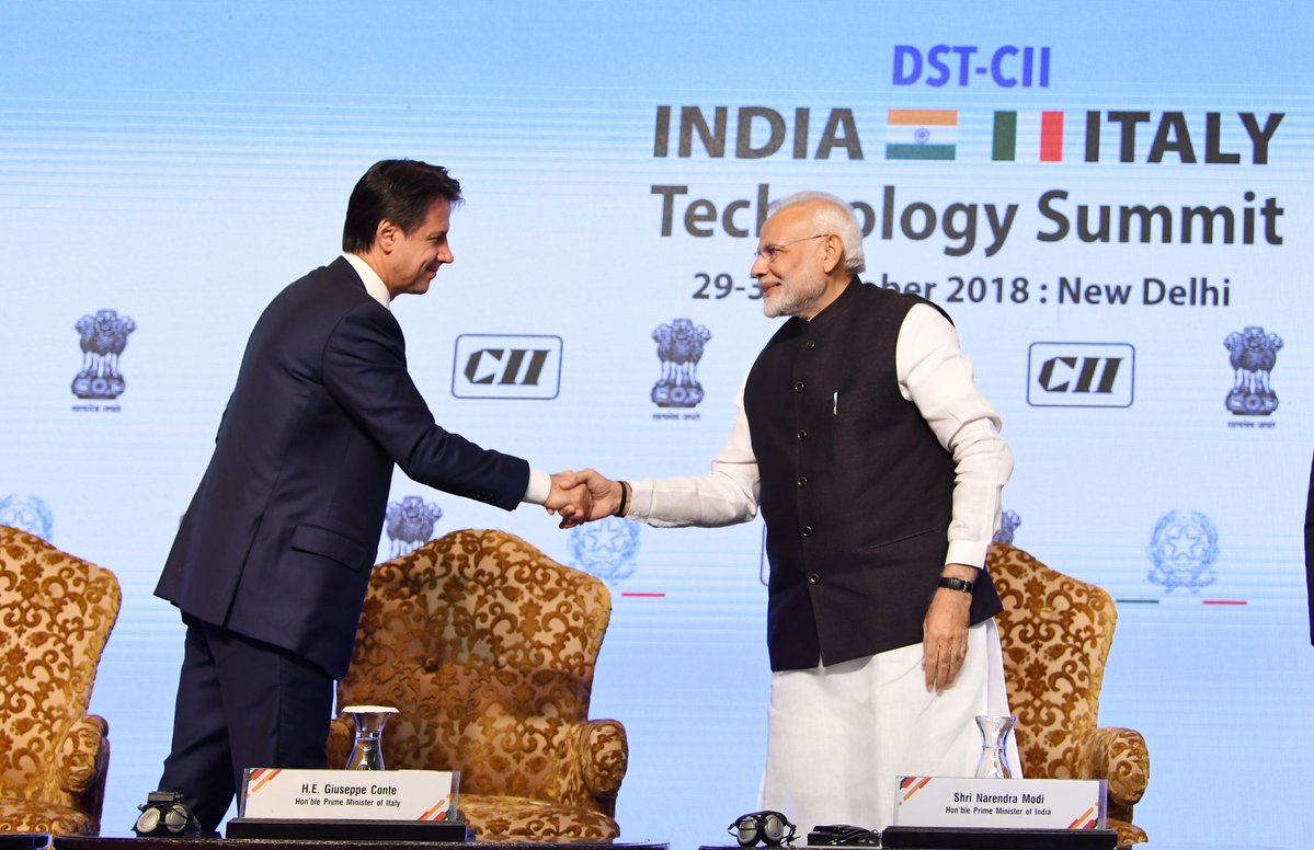 India and Italy Commit to Boost S&T Ties