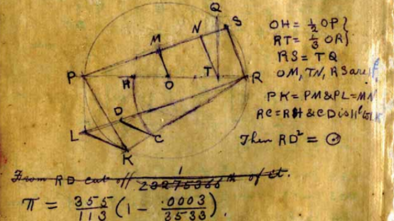 A Lesson from Ramanujan’s Elbow