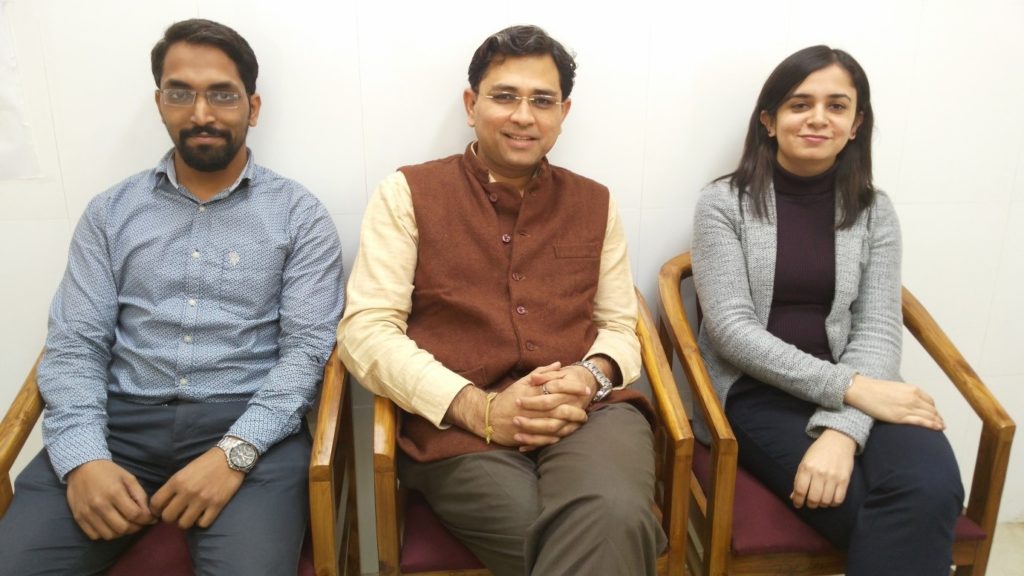 Dr. Ajeet, Dr. Kabir Sardana and Dr. Ananta Khurana