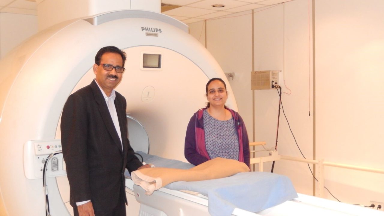 Dr Pravat Mandal and Dr. Deepika Shukla at NBRC