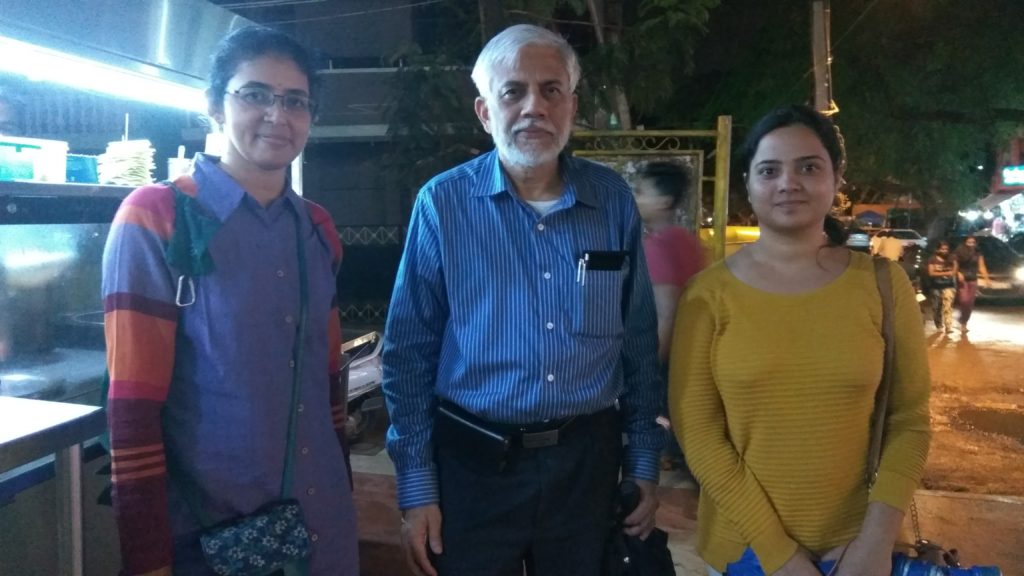 Dr. Sarita Vig, Prof. Swarna Ghosh and Rashi Jain (Left to Right)