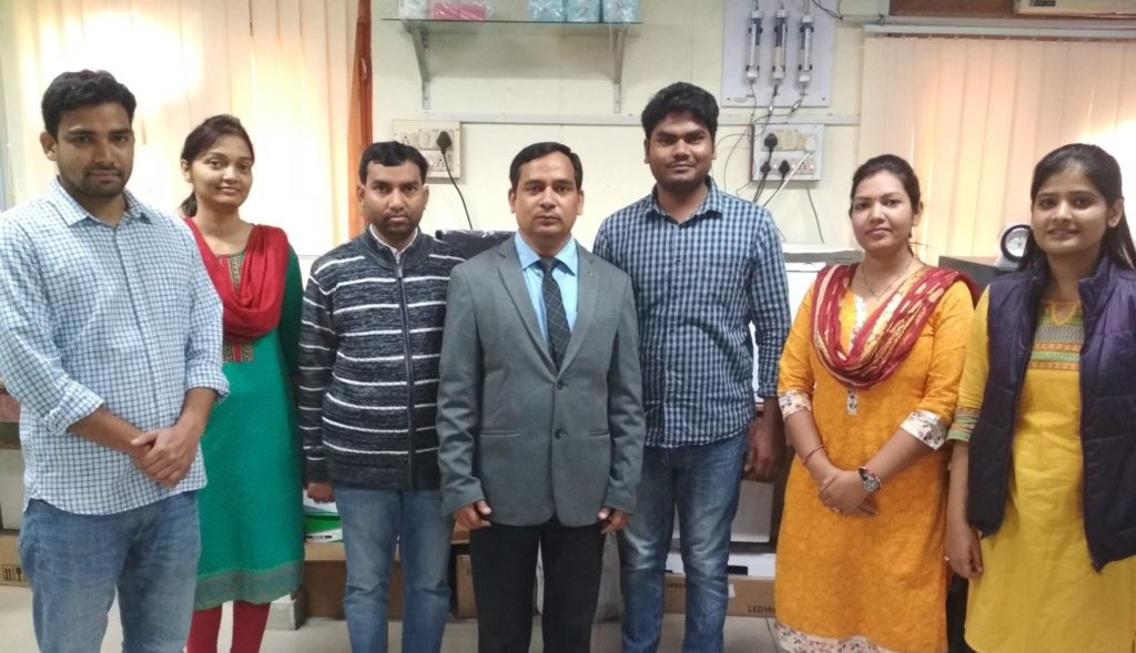 Members of research team at BHU