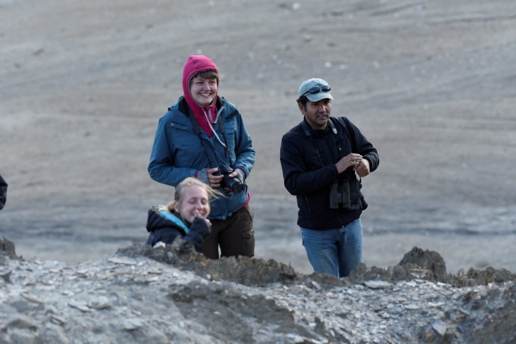 Research team during the field study