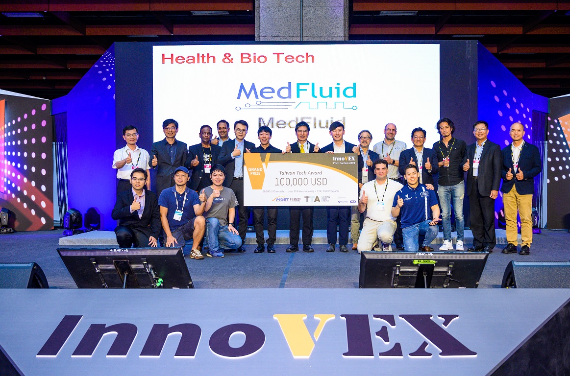 Winners of the InnoVEX 2019 Pitch Contest