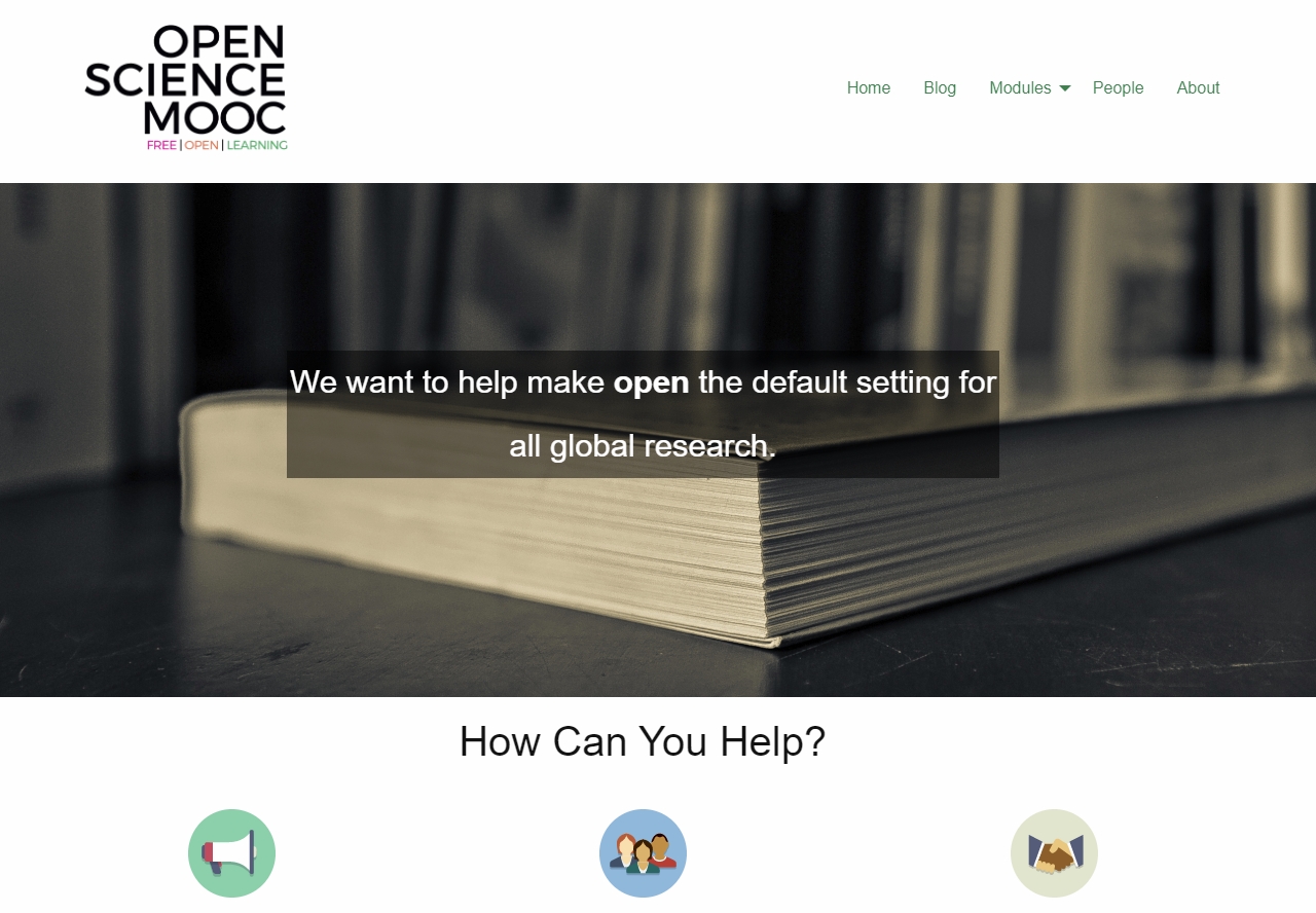 Open Science MOOC