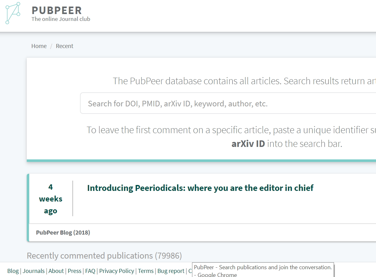 PubPeer