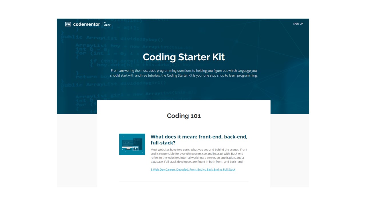 Coding Starter Kit