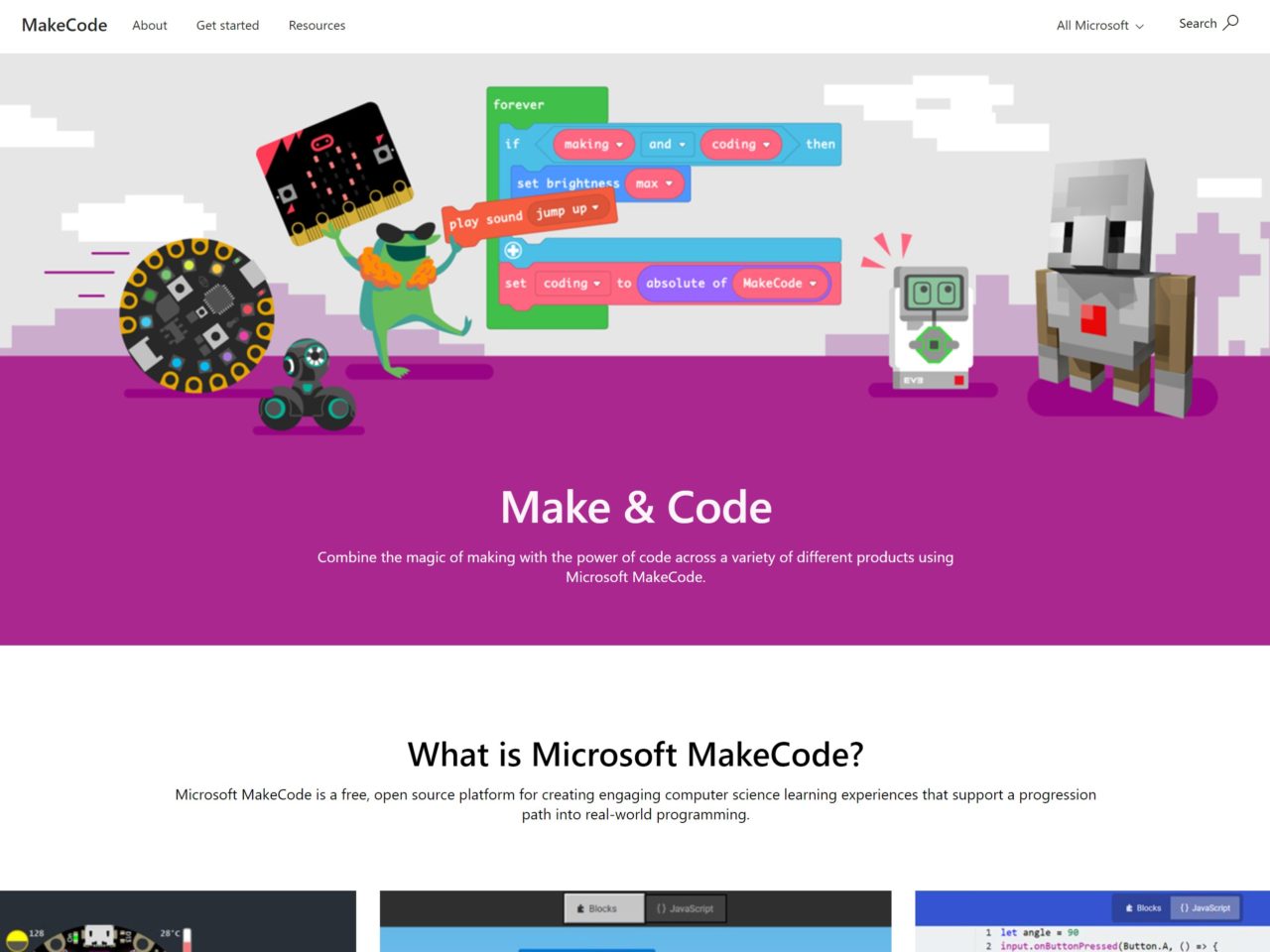 Microsoft MakeCode