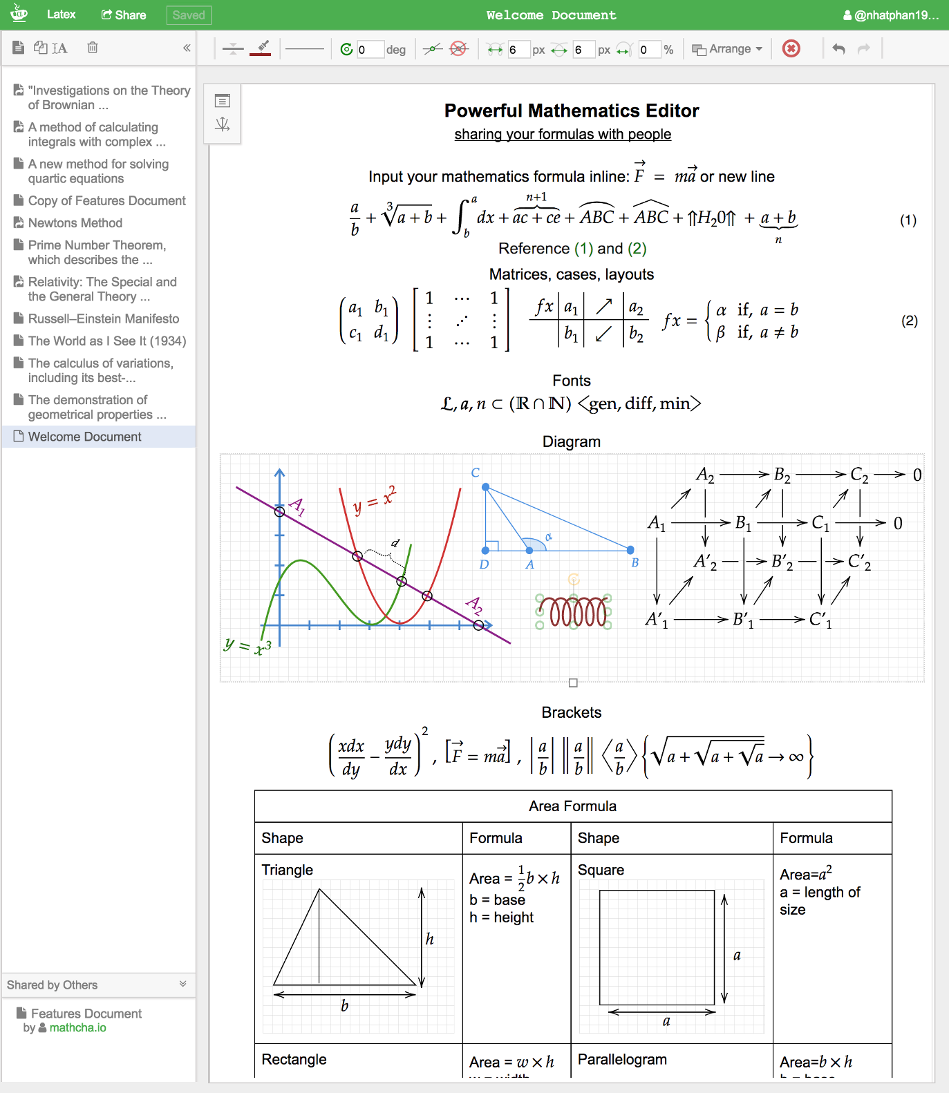 Mathcha Editor