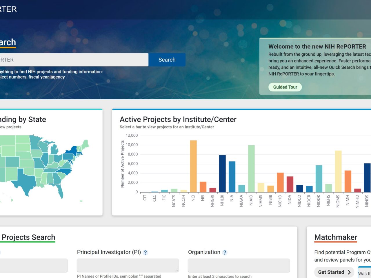 Research Portfolio Online Reporting Tools (RePORT)