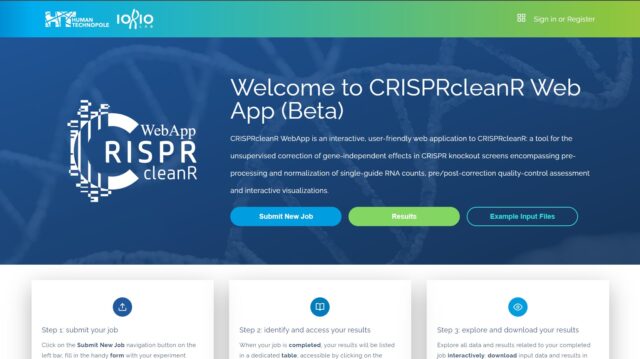 CRISPRcleanR Web App