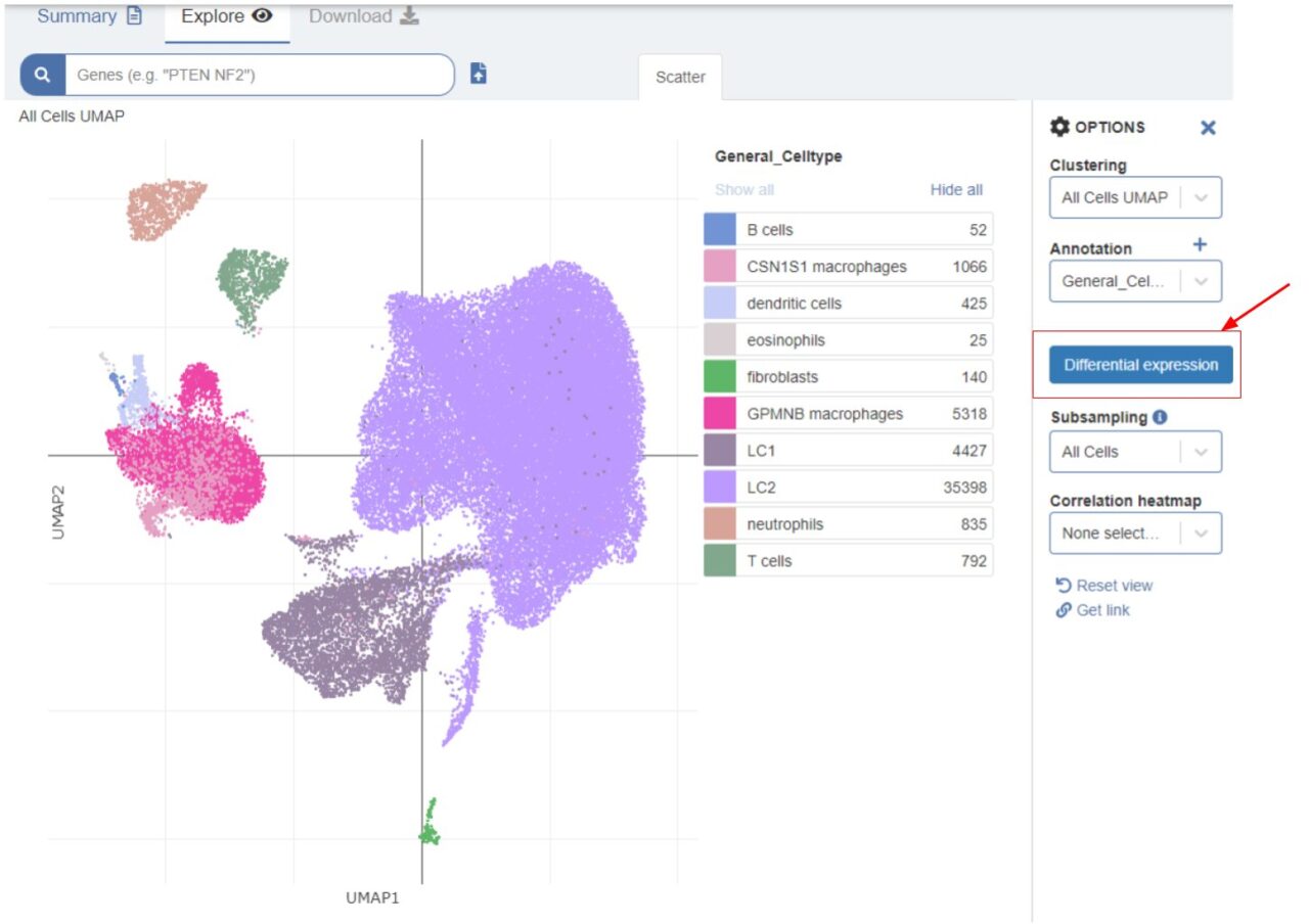 Single Cell Portal_Research_Stash