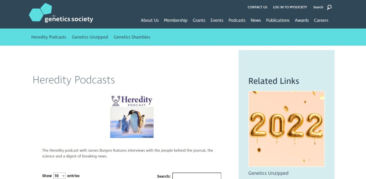 Heredity Podcasts