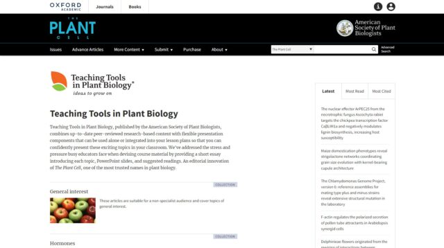 Teaching Tools in Plant Biology