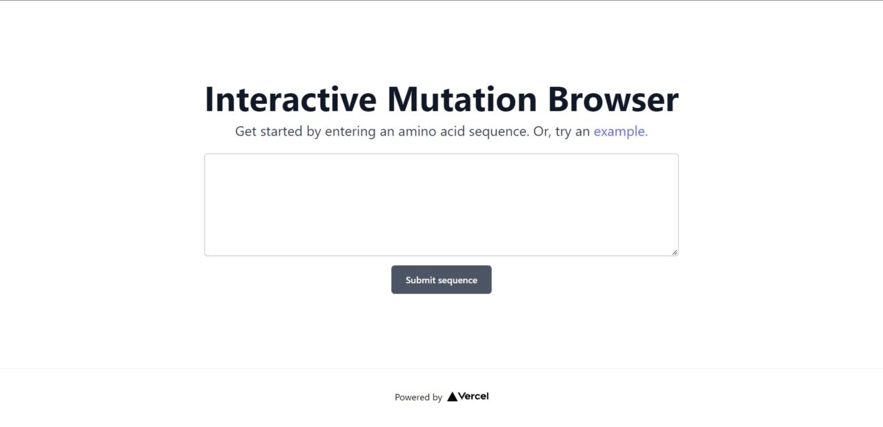 Interactive Mutation Browser