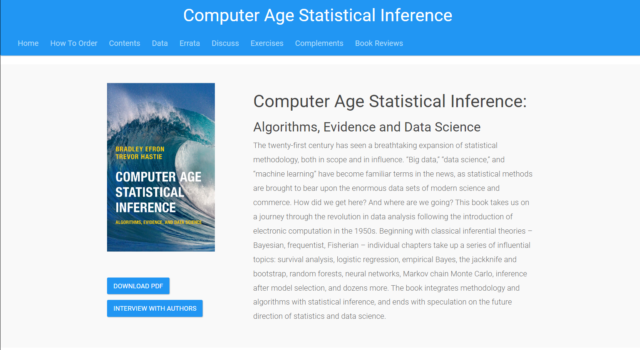 Computer Age Statistical Inference