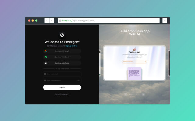 Build real products with Emergent’s AI vibe-coding platform. Create production-ready apps from natural language—no developers needed.