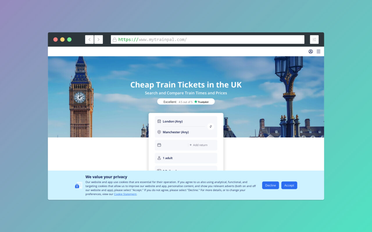 TrainPal is a rail and bus ticketing platform that allows travelers to explore UK & Europe affordably and conveniently.