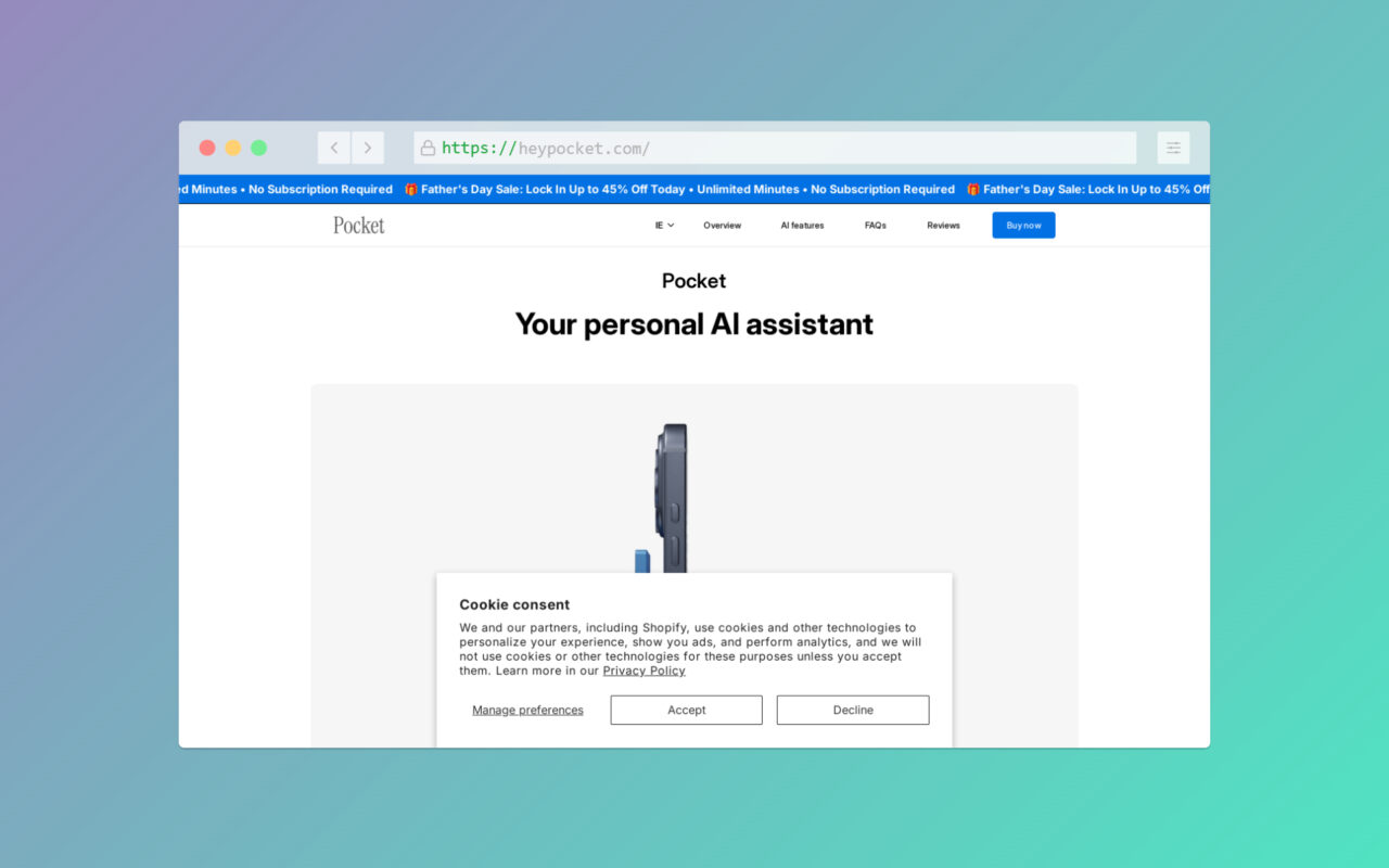 Pocket - Your personal AI assistant