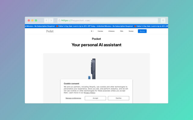 Pocket - Your personal AI assistant