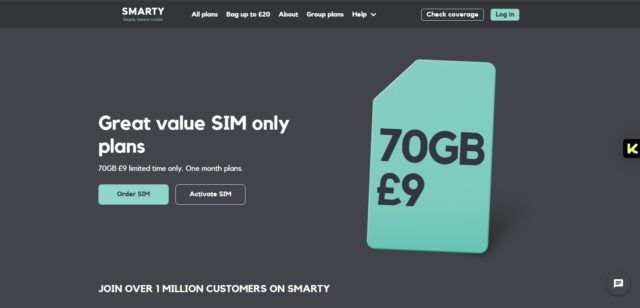 Use this referral link to join SMARTY and we can both receive up to £20 in gift cards